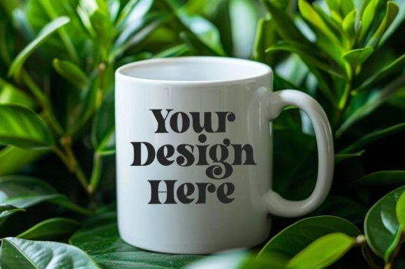 Download Green Nature Coffee Mug Garden Mockup - Garden mockup Collection